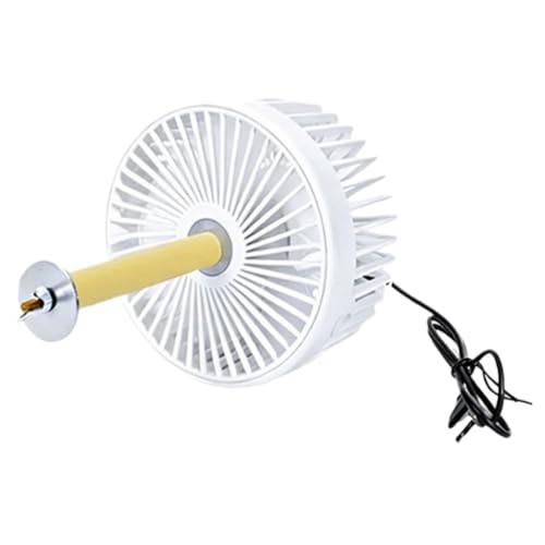 Kennel Fan for Dog Crates Noiseless Universal 2 Speeds Cat Cage Cooling Fans | Quiet Pet Carrier Ventilation Airflow Circulator for Puppies Birds Canaries Parakeets