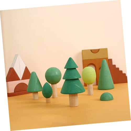 Jeu de société éducatif en bois : blocs de construction pour coordination - 3