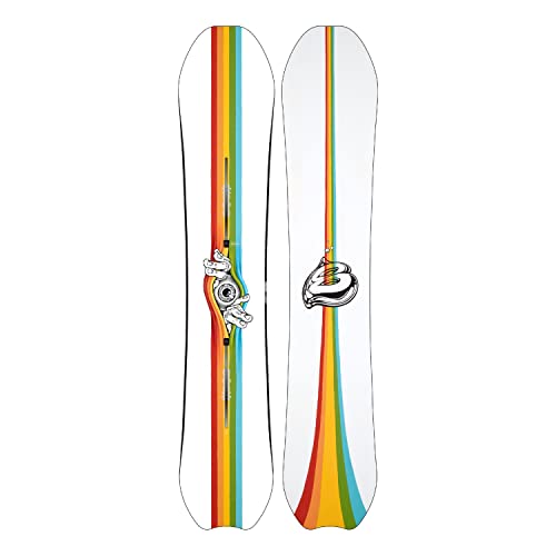 Livello: Confermato Burton - Tavola da Snowboard Deep Thinker Uomo - Uomo - Dimensione 160 - Bianco