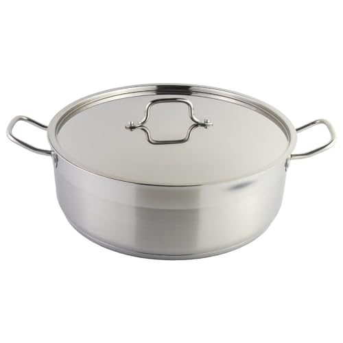 KASSEROLLE Bratentopf Edelstahl Ø 36cm