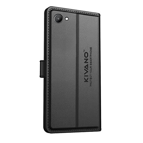 Image of Compatible with Realme C30 / Realme C30s Flip Cover | Leather Finish | Inside Pockets & Inbuilt Stand | Shockproof Wallet Style Magnetic Closure Back Cover Case