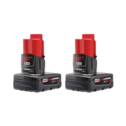 Milwaukee M12 12-Volt Lithium-Ion XC Extended Capacity 4.0 Ah Battery Pack (2-Pack) - image 1