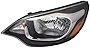 CarLights360: For Kia Rio Headlight Assembly 2012 13 14 15 2016 Driver Side DOT Certified w/Bulbs KI2502159 (Trim: EX; Sedan ; LX; Sedan)