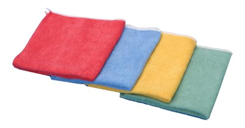 Taski Jm Ultra Cloth Mikrofasertuch, 32 x 32 cm, Rot