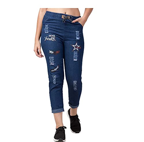 Image of FUNDAY FASHION Women's Regular Fit Mid Rise Joggers