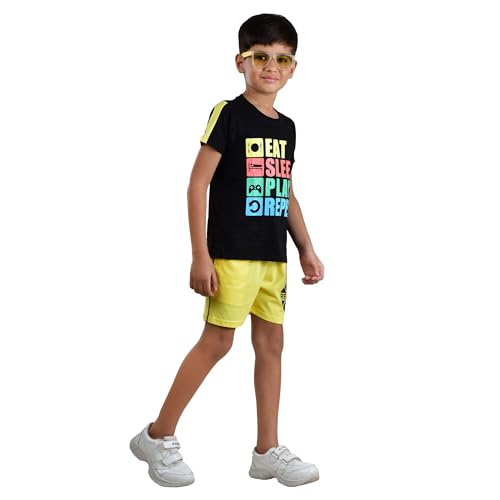 Image of Clothe Funn Boys Coordinate Set, Tshirt Shorts Set