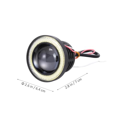 Luces de niebla LED coche 2,5 pulgadas ojos de ángel COB 30w blanco antiniebla de repuesto 2