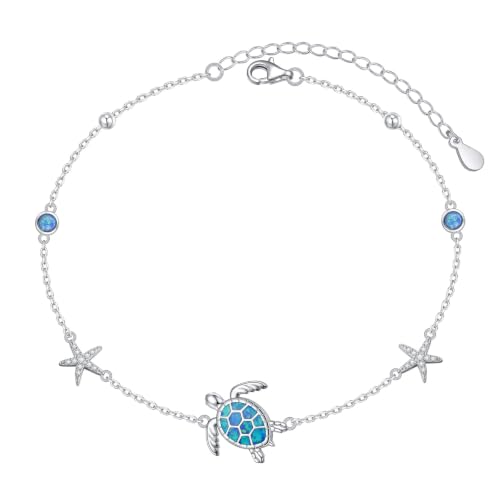 Image of S925 Sterling Silver Anklet for Women Adjustable Plus Foot Ankle Bracelet