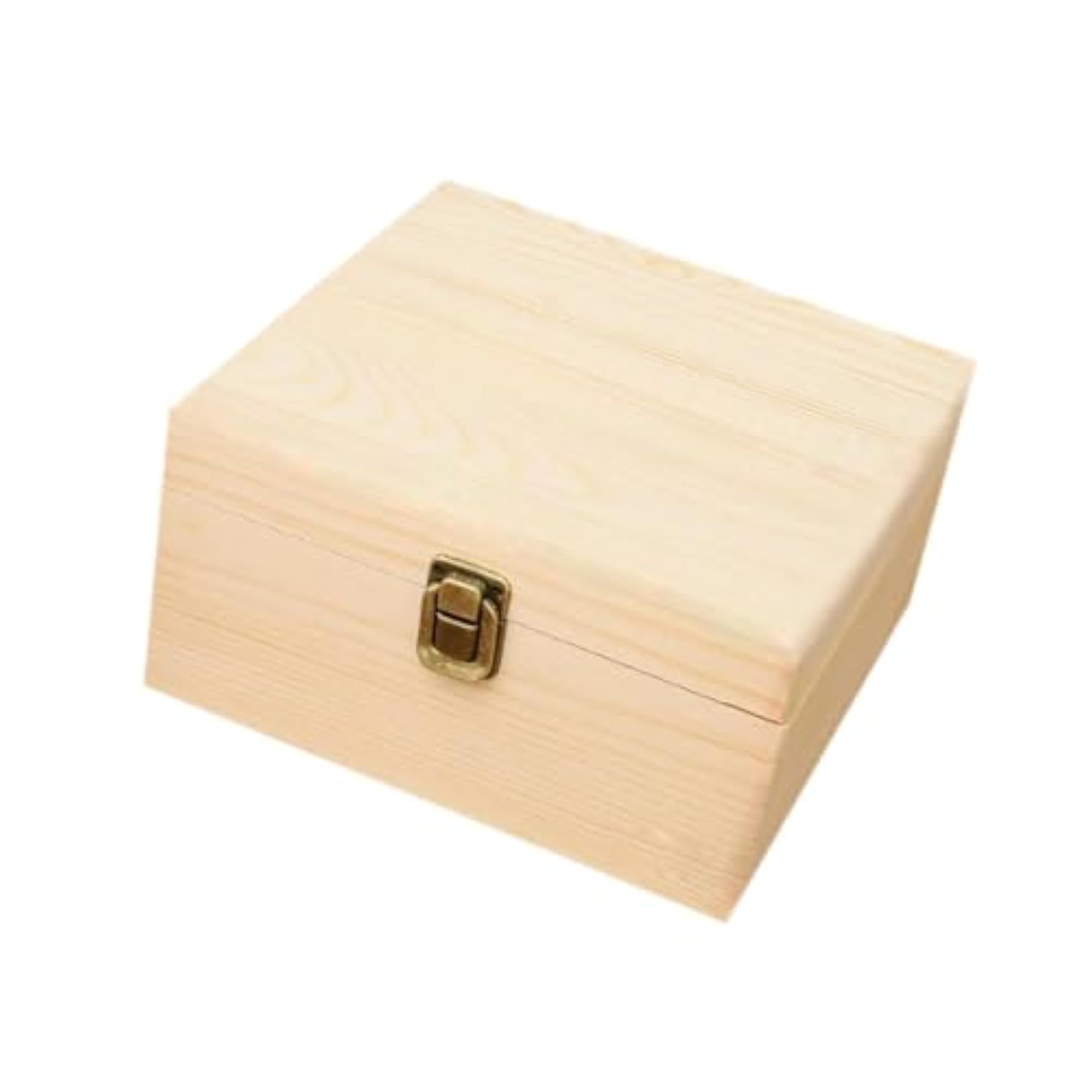 Wooden Storage Box DIY Craft Gift Box, Keepsake Box