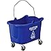 Global Industrial Commercial Mop Bucket and Wringer Combo with Side Press, 38 Quart Capacity, Durable Corrosion-Resistant Polypropylene, 3