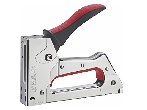Miles TS-623 Gun Tacker | Stapler Gun For Wood | Textile | Leather