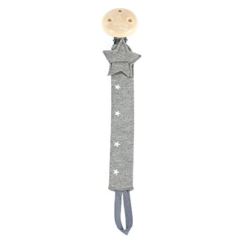 Walking Mum Gaby - Soother Clip Grey Cover