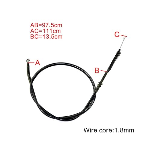 Câble d'embrayage pour moto HDA NV400 NC40 modèles 2000 à 2002 - 6
