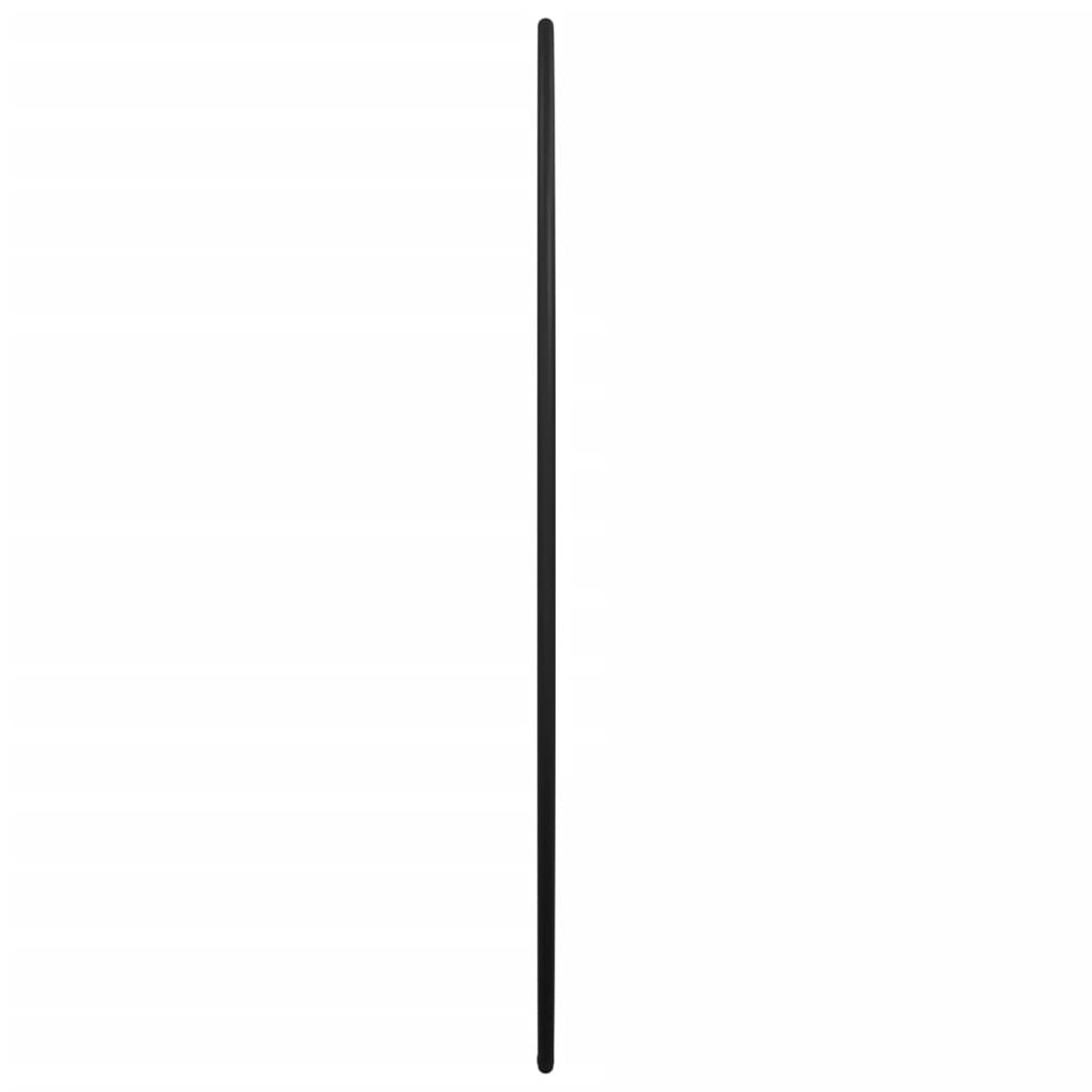 Homgoday Czarne lustro ścienne Ø 50 cm okrągłe, lustro łazienkowe lustro łazienkowe, lustro łazienkowe