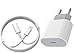 Cargador Rápido USB C para i-Phone, 20W USB C PD3.0 Cargador Fuente de Alimentación Cargador Rápido Enchufe con 1.2M USB C a Cable Lightinng Compatible con i-Phone 12 13 11 Pro MAX Mini X XR XS/i-Pad