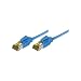 Produktbild Tecline Cat6a S/FTP Netzwerkkabel 1,5 m S/FTP (S-STP) Blau  Netzwerkkabel (1,5 m, Cat6a, S/FTP (S-STP), RJ-45, RJ-45, Blau)