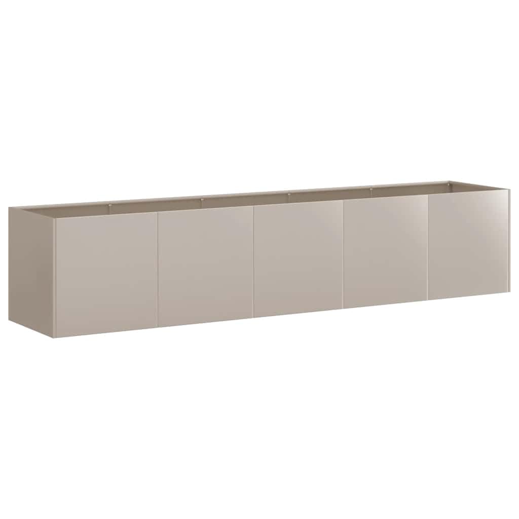 Générique Jardinière rouillé 200x40x40 cm Acier Inoxydable,Jardinage,Pots & Cache-Pots,860688