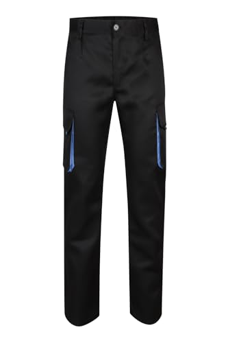 Velilla 103004 pantalon multipoches homme avec poches cargo latérales