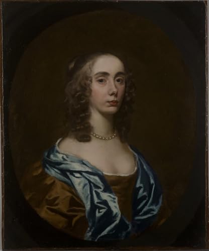 Lienzo decorativo para pared de 60x90cm con retrato de una dama de Peter Lely, pintura mural