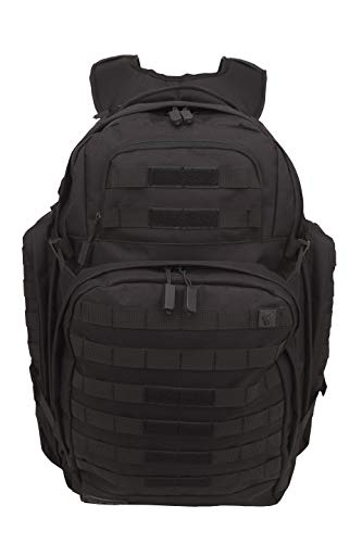 SOG Barrage Tactical Internal Frame Backpack, 64.3-Liter Storage, Black - Image 3