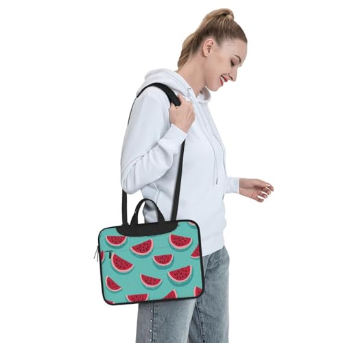 Bolso para portátil con patrón de sandía 15.6 pulgadas impermeable miniatura 7