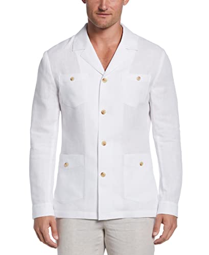 Cubavera mens Delave Linen Guayabera Jacket