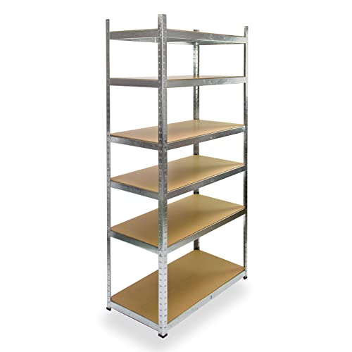 Étagère 6 rayonnages 200x100x50 cm