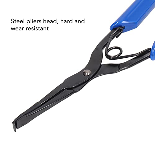 Optical Fiber Pliers, Multifunctional Long Nose Steel Head Fiber Clamping Tool Non Slip for SC LC Flange Heads - Image 3