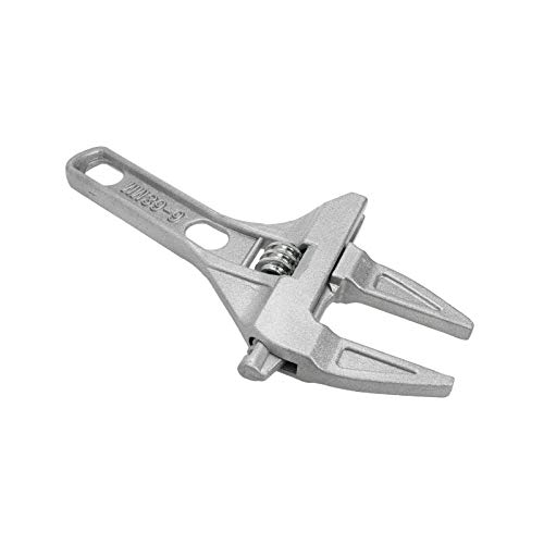 Honjie Adjustable Wrench,Flat Mouth Adjustable Spanner 6-68Mm Spanner Short Shank Wrench Aluminum Alloy Repair Tools For Bathroom Tube Nut Disassembly #TOP4