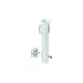 Engel Rod Holder with Mounting Base and Stainless Hardware - White
