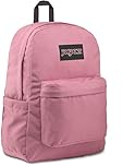 JANSPORT SuperBreak Plus Laptop Backpack in Blackberry Mousse - 15" Internal Sleeve - Front Organiser & Side Water Bottle Pocket - Padded Straps - 25L