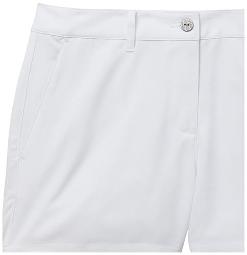PUMA Girl's Short, White Glow, XL3