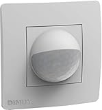 catalogo detectores de movimiento dinuy Modelo: DM KNT 003 Dinuy - Detector movimiento para bus knx montaje caja mecanismo 200º 8m