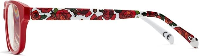 Miniatura 6 de Sofia Vergara x Foster Grant Linda - Lentes de lectura con luz azul multienfoque para mujer, cuadrados, rojo, 2, Rojo -