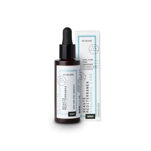 Serúm Facial con Ácido Hialurónico - 30 ml - Hidratante, Antiarrugas y Aporta Elasticidad a la Piel - 100% Vegano - Beauté Mediterranea Super Plump Hydra Concentrate