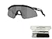Oakley OO9229 Sunglasses Bundle: OO 9229 HYDRA 922901 Hydra Black Ink Prizm Black and Eyewear Cleaning Kit