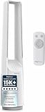 Pro Breeze Ventilateur Colonne Sans Pale   Ventilateur Tour Silencieux, Hauteur 101 cm avec 6 Vitesses, Oscillation 60°, Ventilateur Sans Lame Rafraichisseur d'Air Bladeless Blanc