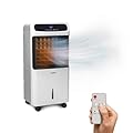 Climatizzatore Portatile 4-in-1 80/2000W: Riscaldamento, Raffreddamento, Umidificatore e Purificatore d'Aria, Facile da Spostare - Ideale per Stanze fino a 80m², 61x32x33cm