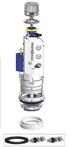Hidrotecnoagua accesorios wc - Mecanismo doble descarga por cable t-282s