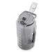 ZULU Goals 128oz Half Gallon Plastic Water Bottle with Straw and Time Marker | Large Reusable Jug with Handle and Leak Proof Lid for All Day Hydration, Gym and Outdoors, Gift Ready, Grey