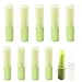 Produktbild Lippenstift Hülle Behälter, 10 Stück Leer Lippenstift Kunststoff Lippenstifthülsen Leer Lippenbalsam Hülsen DIY Lippen Balm Tubes Container Hausgemachte Lippenbalsams Nachfüllbar mit Kappe 4g (Grün)