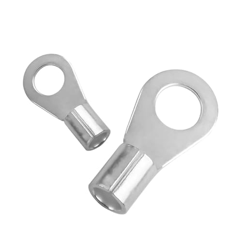 Connecteur à sertir OT 1-3 en laiton non isolé pour câblage électrique - Lot de 100