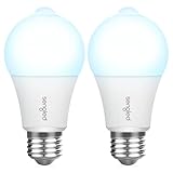 Sengled Motion Sensor Light Bulbs, A19 LED Dusk to Dawn Bulbs 5000K Daylight, Motion Activated Indoor Outdoor Light Bulbs 8.8W (60W Equivalent) 800 Lumens for Porch, Garage, Hallway, 2 Pack