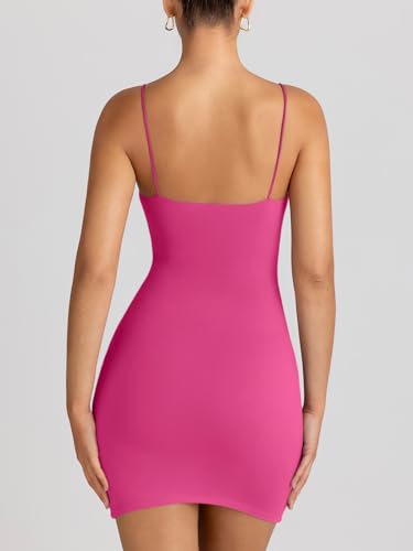 Image of LILLUSORY Women's Mini Sexy Bodycon Dress 2026 Spring Summer Going Out Short Backless Party Club Dresses Y2k Clothes