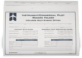 Jeppesen Instrument/Commercial Student Record Folder (Single Record)