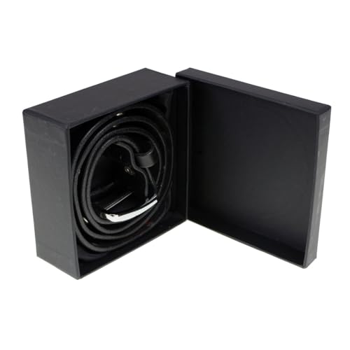 Milwaukee Leather MP7108 Men's Don't Thread On Me Black Leather Belt w/Interchangeable Buckle - 1.5 inches Wide3