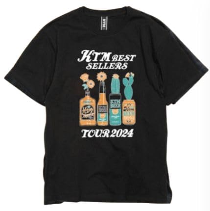Amazon.co.jp: ケツメイシ KTM TOUR 2024 Cactus&Flower TEE/BLACK/T