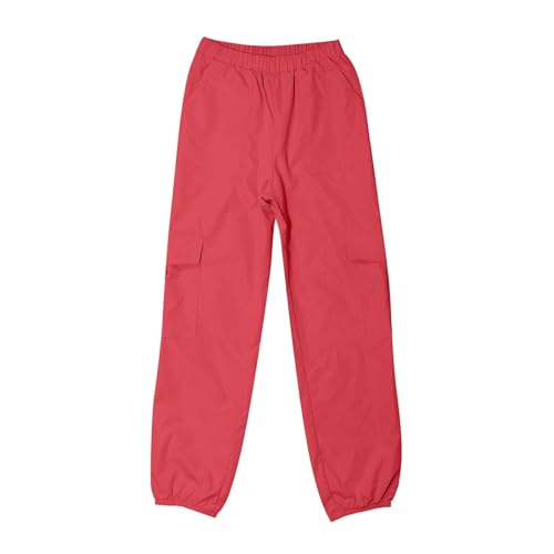 Girls Casual Pants Elastic High Waisted Work Running Joggers Pants Wide Leg Straight Leg Oversized Loose Fit Trousers2