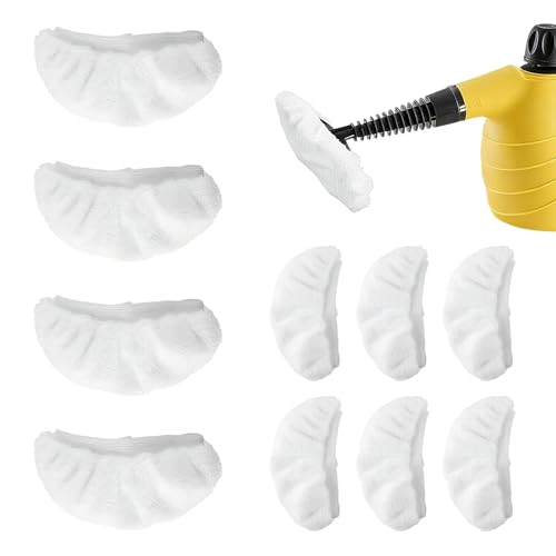 10 Piezas Accesorios Para Limpiador A Vapor, Almohadillas De Vapor Universales, Boquillas De Limpiador A Vapor Lavables, Paños De Microfibra Para La Mayoría De Limpiadores A Vapor De Mano 10 Piezas Accesorios Para Limpiador A Vapor, Almohadillas De Vapor Universales, Boquillas De Limpiador A Vapor Lavables, Paños De Microfibra Para La Mayoría De Limpiadores A Vapor De Mano