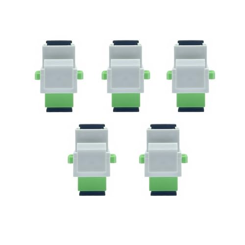 TXWTXPJ-SC/APC Fiber Optic Coupler Keystone Jack SC Keystone Jack Coupler for Fiber Wall Plate (5)